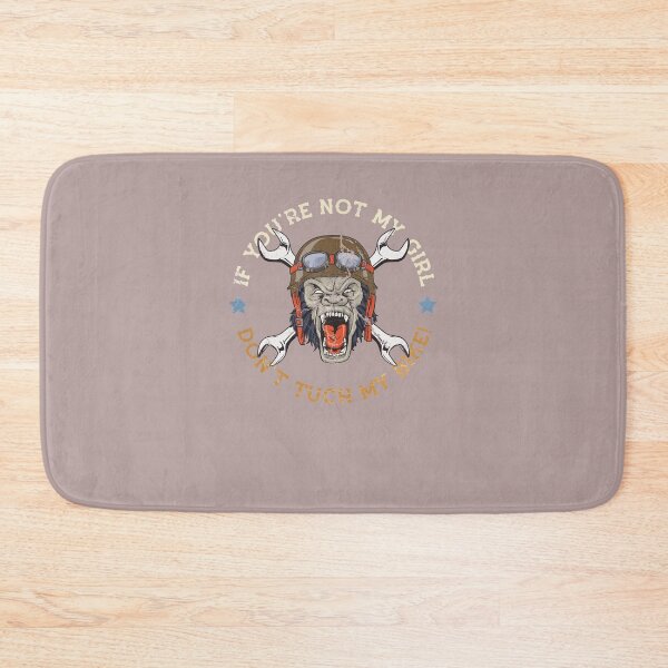 Item preview, Motorcyclist Chopper biker Don't tuch my bike designed and sold by FalkDania.