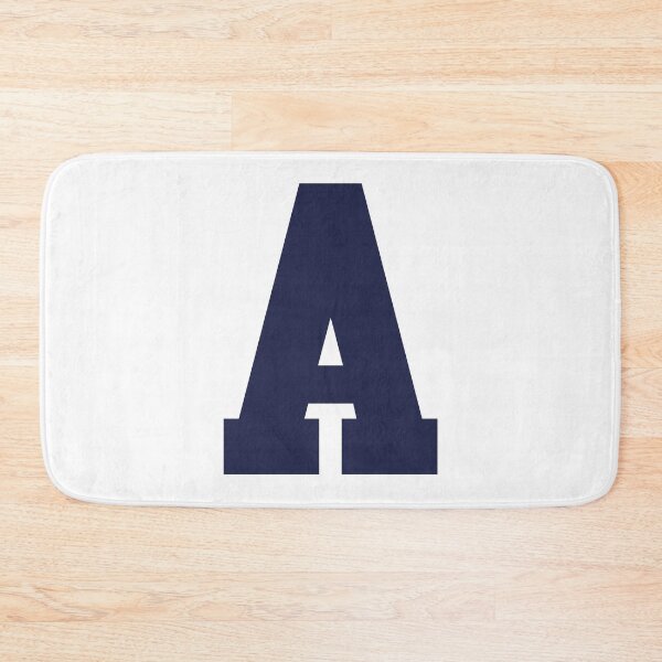 Item preview, Alphabet, Marine Blue A, Sports letter A designed and sold by TheCultStuff.