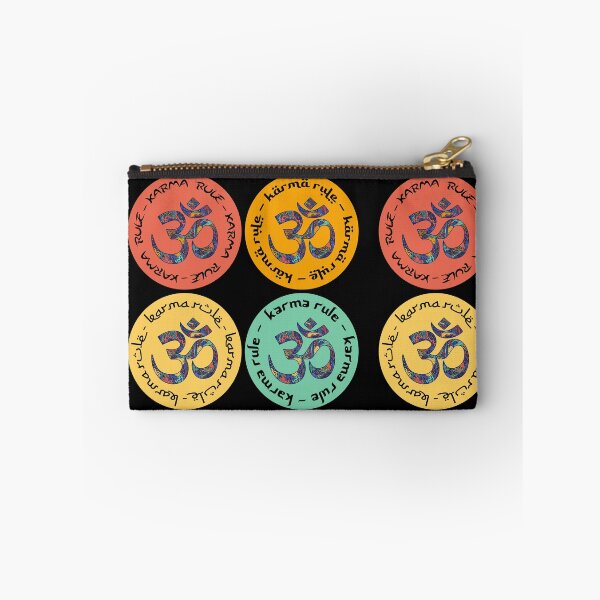 Item preview, Karma Rule - Calming Colorful Ohm - Round Sticker Pack  designed and sold by NoMatterLab.