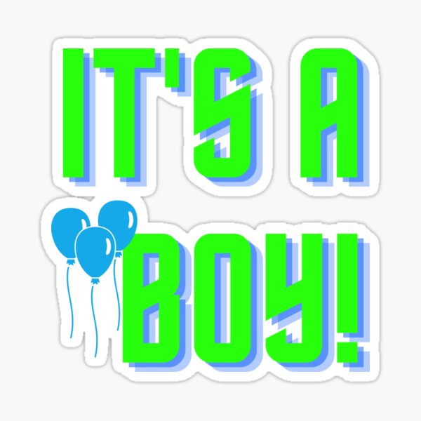 Item preview, ITS A BOY! designed and sold by MECSSMART2021.