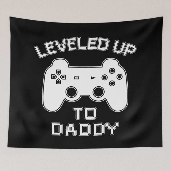 Item preview, Leveled up to daddy designed and sold by DisenyosDeMike.