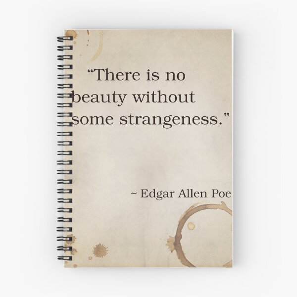 Item preview, Edgar Allen Poe Author Writer Quote Inspirational Saying Poem Passion Life Happiness Gothic Dark designed and sold by OnHeathAndMoor.