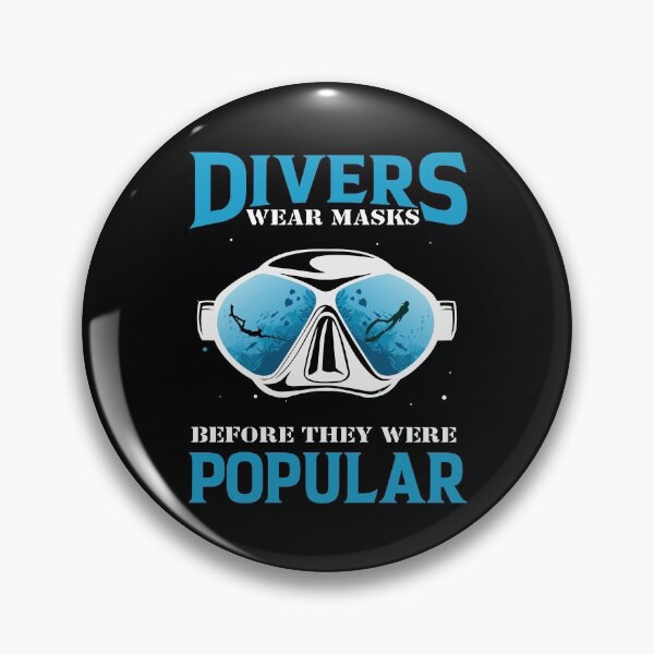 Item preview, Divers Wear Masks Before They Were Popular designed and sold by cotros.