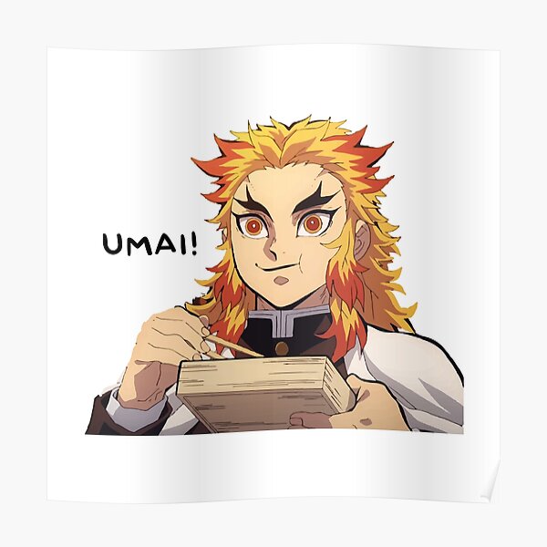 Rengoku "Umai!" Poster