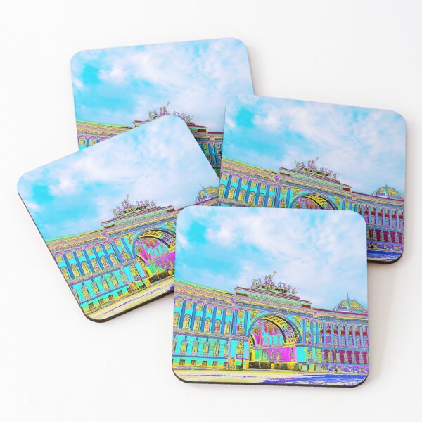 Item preview, Saint Petersbrug, Russia Vaporwave Glitch Art designed and sold by glitchhub.