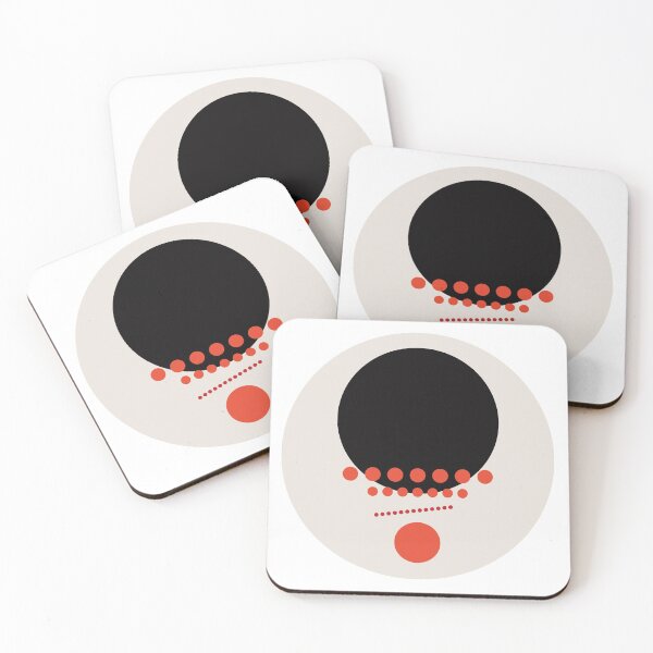 Item preview, Suprematist malevich inspired minimalist circles composition 1 designed and sold by Ricogfx.