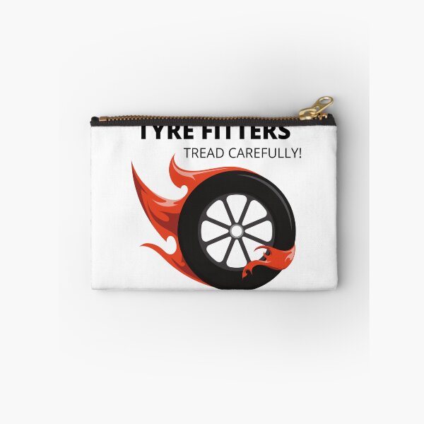 Item preview, Tyre Fitters Tread Carefully! Fun Work Design Tyre Fitting designed and sold by luvvvvvit.
