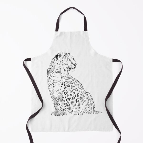 Item preview, Drawing of a leopard designed and sold by Pachionart.