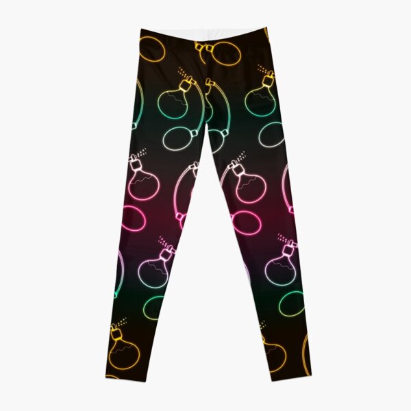 Neon Light Leggings for Sale