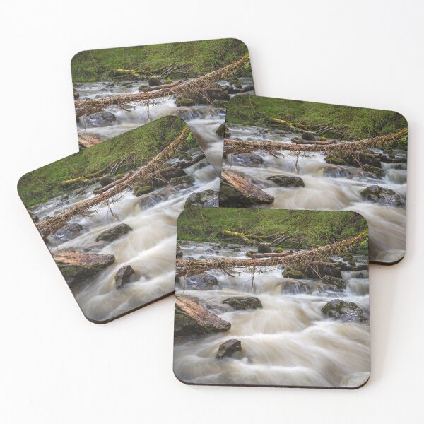 Item preview, The Pwll y Berw river at Dinas Rock designed and sold by Leighton Collins.