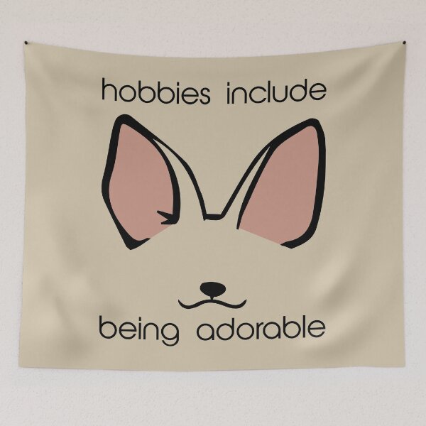 Item preview, FENNEC FOX ADORABLE designed and sold by MysticPotato.
