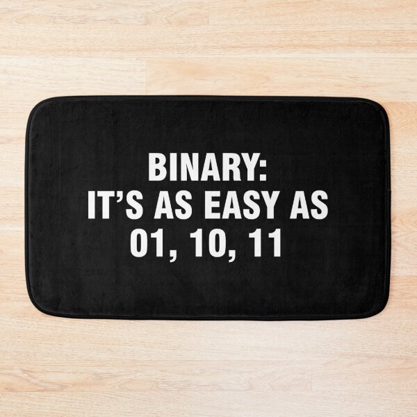 Item preview, Binary it's as easy as 01, 10, 11 designed and sold by allthetees.
