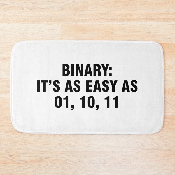 Item preview, Binary it's as easy as 01, 10, 11 designed and sold by allthetees.