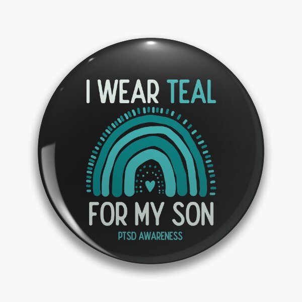 Item preview, PTSD Awareness I Wear Lime Teal For My Son designed and sold by JokeGysen.