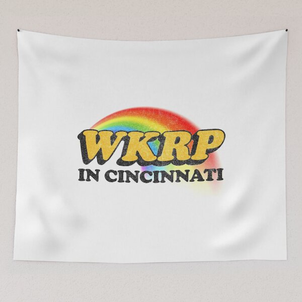 Item preview, WKRP In Cincinnati /// Retro Faded Style Design  designed and sold by AestheticNow.