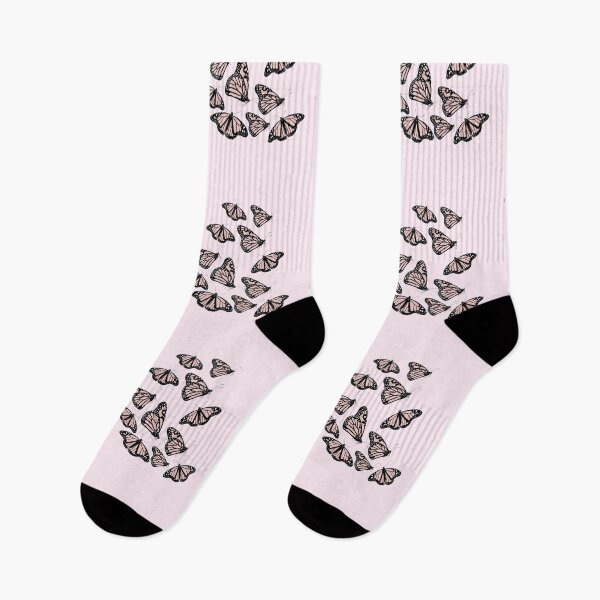 Artikelvorschau, Rosa Schmetterlingsaufkleberpackung entworfen und verkauft von VibinPoodle.