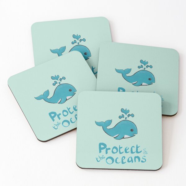 Item preview, Protect the oceans - Illustration version designed and sold by Miaou Studio.