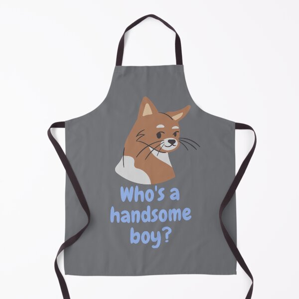 Item preview, Who's a handsome boy? Cute chocolate & grey kitten. designed and sold by FoxMire.