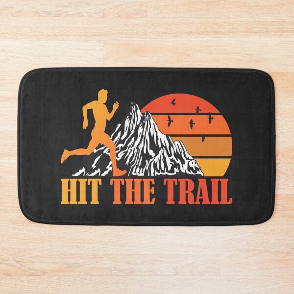 Item preview, Trail Runner Hit The Trail Mountain Running designed and sold by grinta2021.