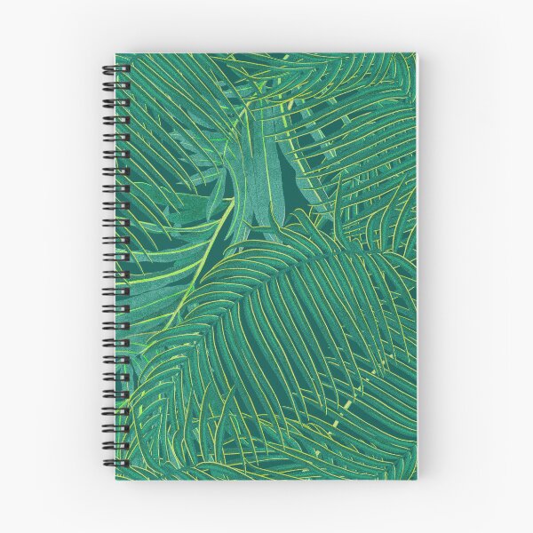 Item preview, Tropical pattern with yellow and green exotic foliage designed and sold by ANAKOTO.