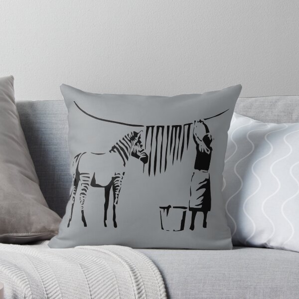 Item preview, Banksy Zebra designed and sold by belugastore.