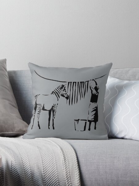 Item preview, Banksy Zebra designed and sold by belugastore.