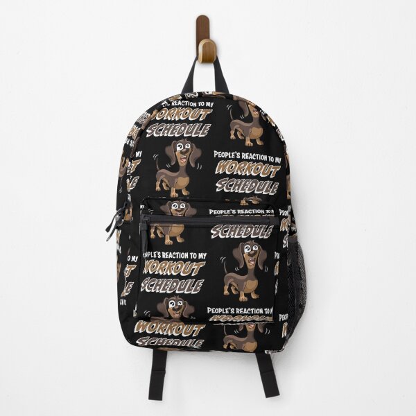 Item preview, Confused dachshund dog workout funny quote designed and sold by ARTemyzz.