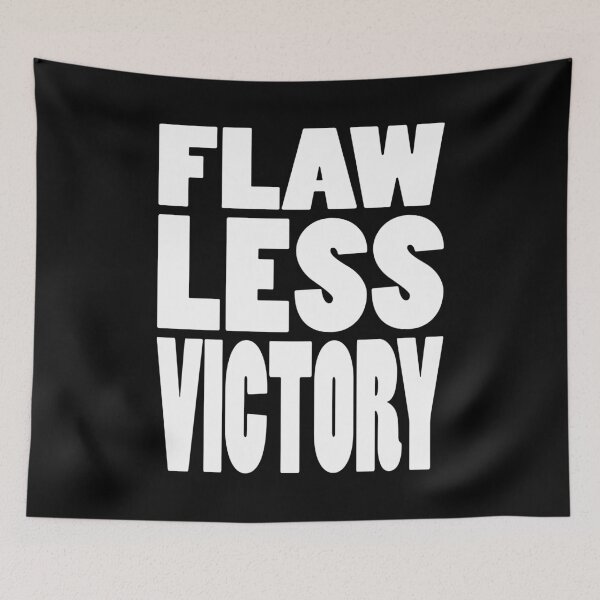 Item preview, FLAWLESS VICTORY | Gaming geeky typography designed and sold by Cevil.