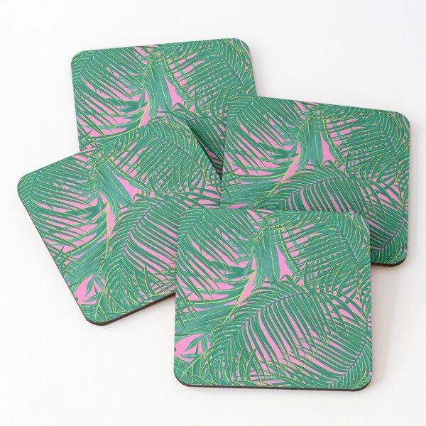 Item preview, Tropical pattern with yellow and green exotic foliage designed and sold by ANAKOTO.