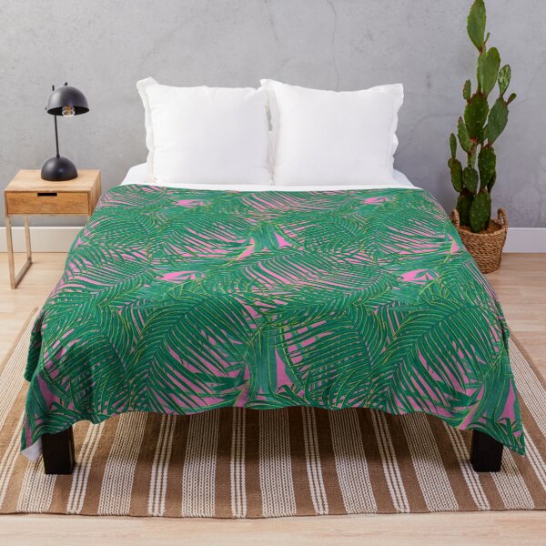 Item preview, Tropical pattern with yellow and green exotic foliage designed and sold by ANAKOTO.
