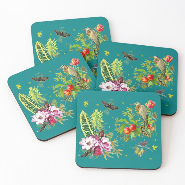 Item preview, Wild garden -  emerald bloom designed and sold by Blacklinesw9.