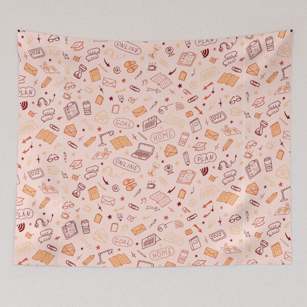 Item preview, Doodle pattern "Home Education" designed and sold by Z-Irina.