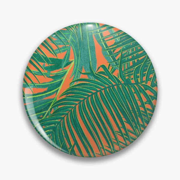 Item preview, Tropical pattern with yellow and green exotic foliage designed and sold by ANAKOTO.