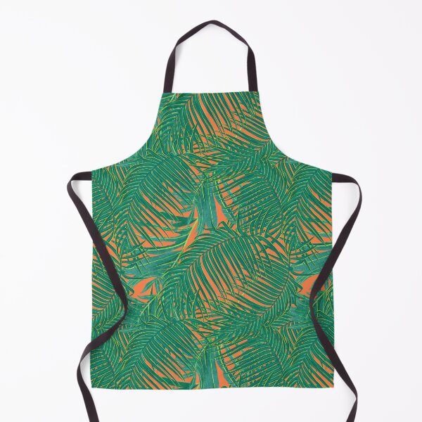 Item preview, Tropical pattern with yellow and green exotic foliage designed and sold by ANAKOTO.