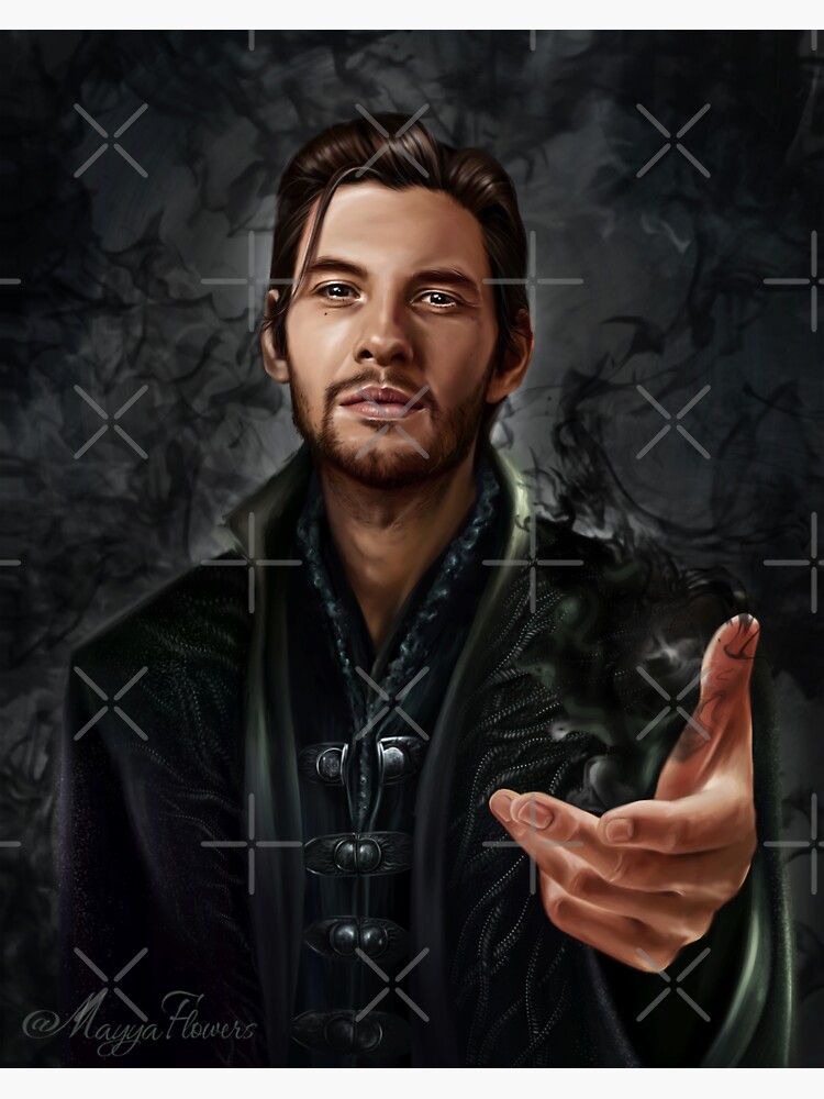 "General Kirigan "Shadow and Bone"" Sticker for Sale by mayyaflowers