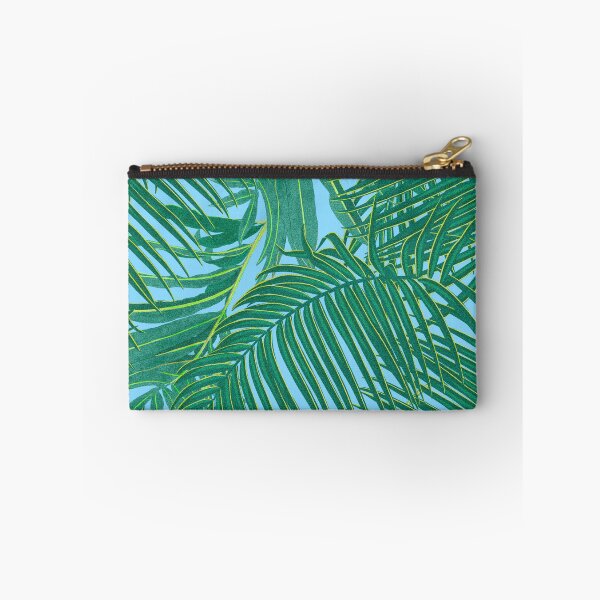 Item preview, Tropical pattern with yellow and green exotic foliage designed and sold by ANAKOTO.
