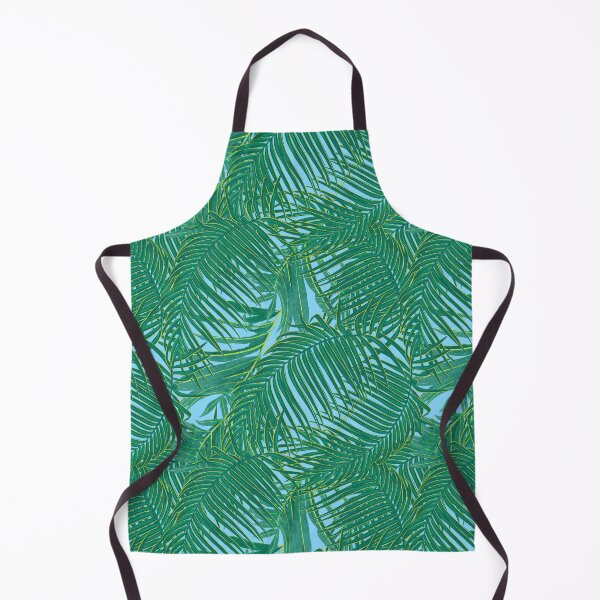Item preview, Tropical pattern with yellow and green exotic foliage designed and sold by ANAKOTO.