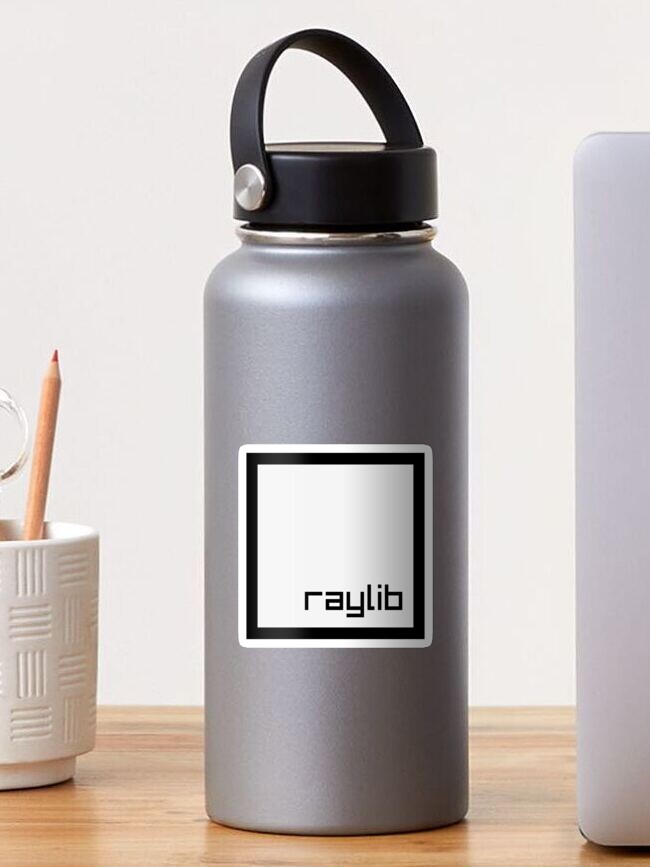 Thumbnail 1 of 3, Sticker, raylib - merch! designed and sold by raysan.