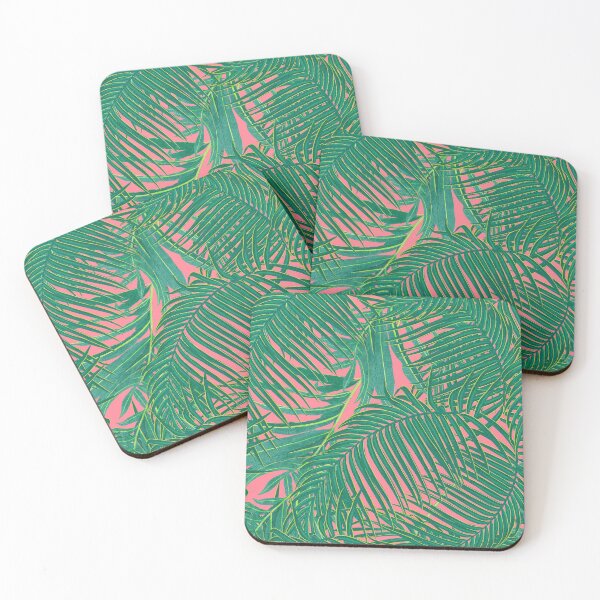 Item preview, Tropical pattern with yellow and green exotic foliage designed and sold by ANAKOTO.