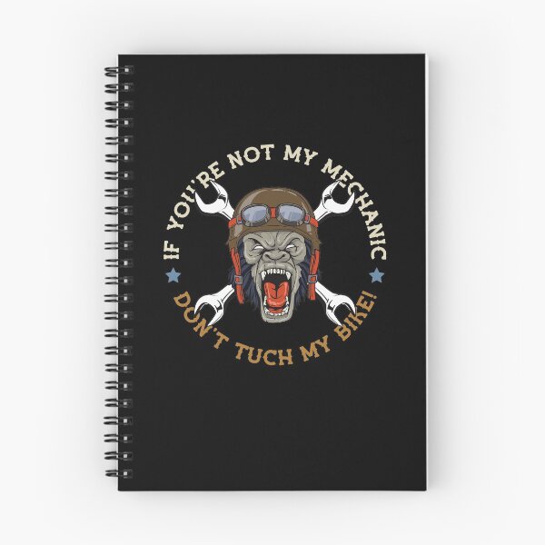 Item preview, Biker Mechanic Don't tuch my bike Motorcyclist designed and sold by FalkDania.