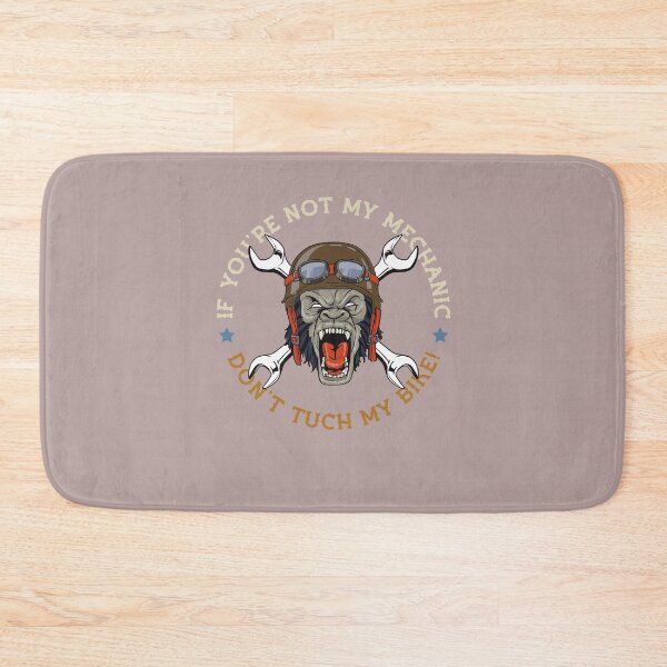 Item preview, Biker Mechanic Don't tuch my bike Motorcyclist designed and sold by FalkDania.