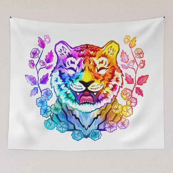 Item preview, Tiger Ray of Rainbows -TigaTiga designed and sold by TigaTiga.