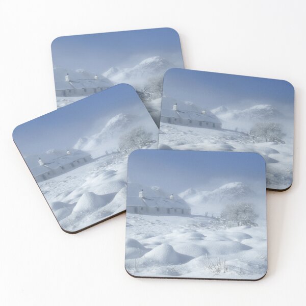 Item preview, Blackrock Cottage in Winter Glen Coe Scotland. designed and sold by PhotosEcosse.