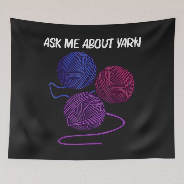 Item preview, Cool Yarn Gift For Men Women Crocheter Knit Knitting Crochet TShirt26 designed and sold by claudiadccla.