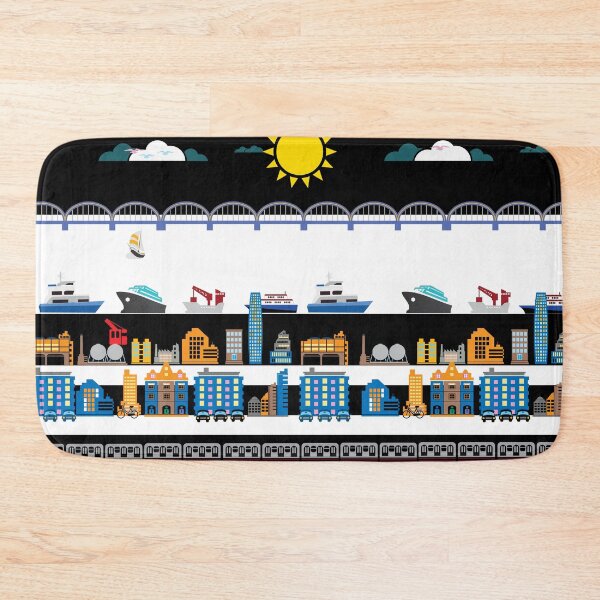 Item preview, City in Black and White designed and sold by Design4uStudio.