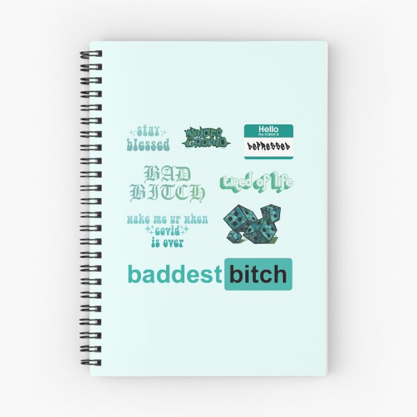 Item preview, Turquoise Lil Baddie Variety Pack designed and sold by everything4eva.