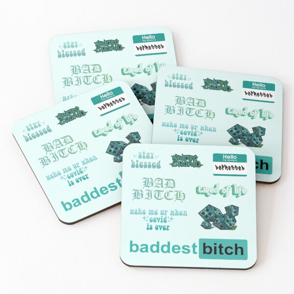 Item preview, Turquoise Lil Baddie Variety Pack designed and sold by everything4eva.