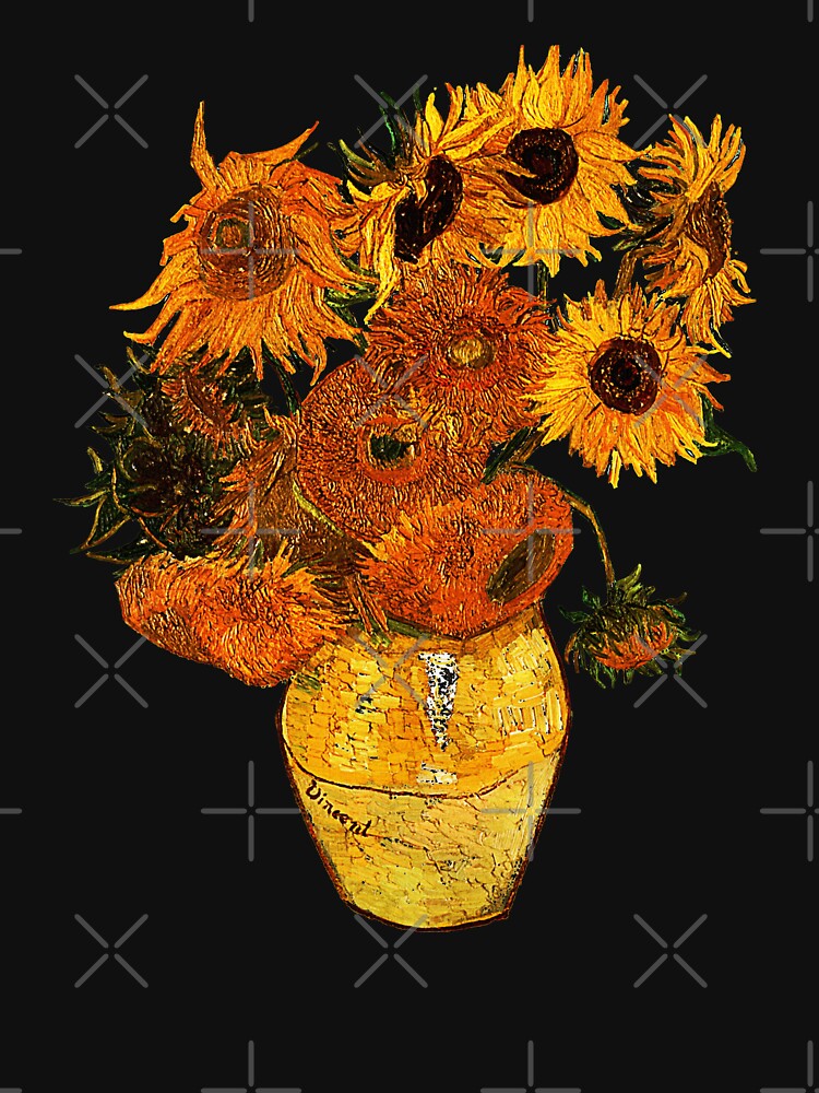 Aperçu 7 sur 7. T-shirt classique avec l'œuvre Van Gogh créée et vendue par belugastore.