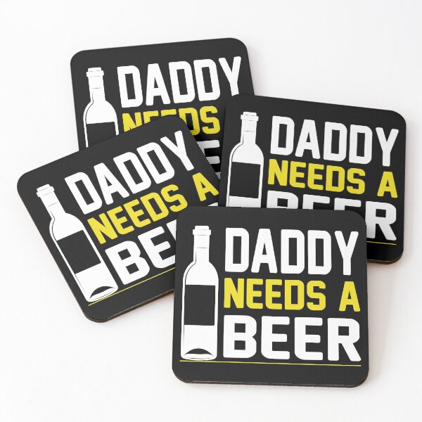 Item preview, Dad and Fathers Day - DADDY NEEDS A BEER designed and sold by KHAOTICSHOP.