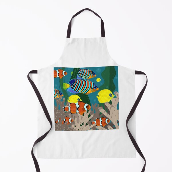 Item preview, Fish that swim in coral reefs are depicted. designed and sold by LionKsi89.